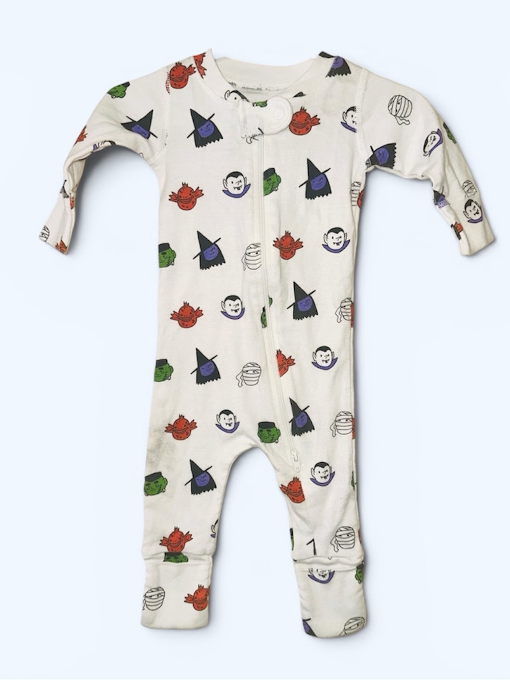 Monica + Andy Halloween Baby Romper